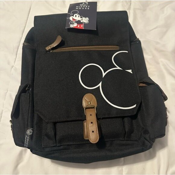 Disney Mickey Mouse Moreno Wine & Cheese Tote 3-Bottle Backpack NWT - Picture 7 of 16